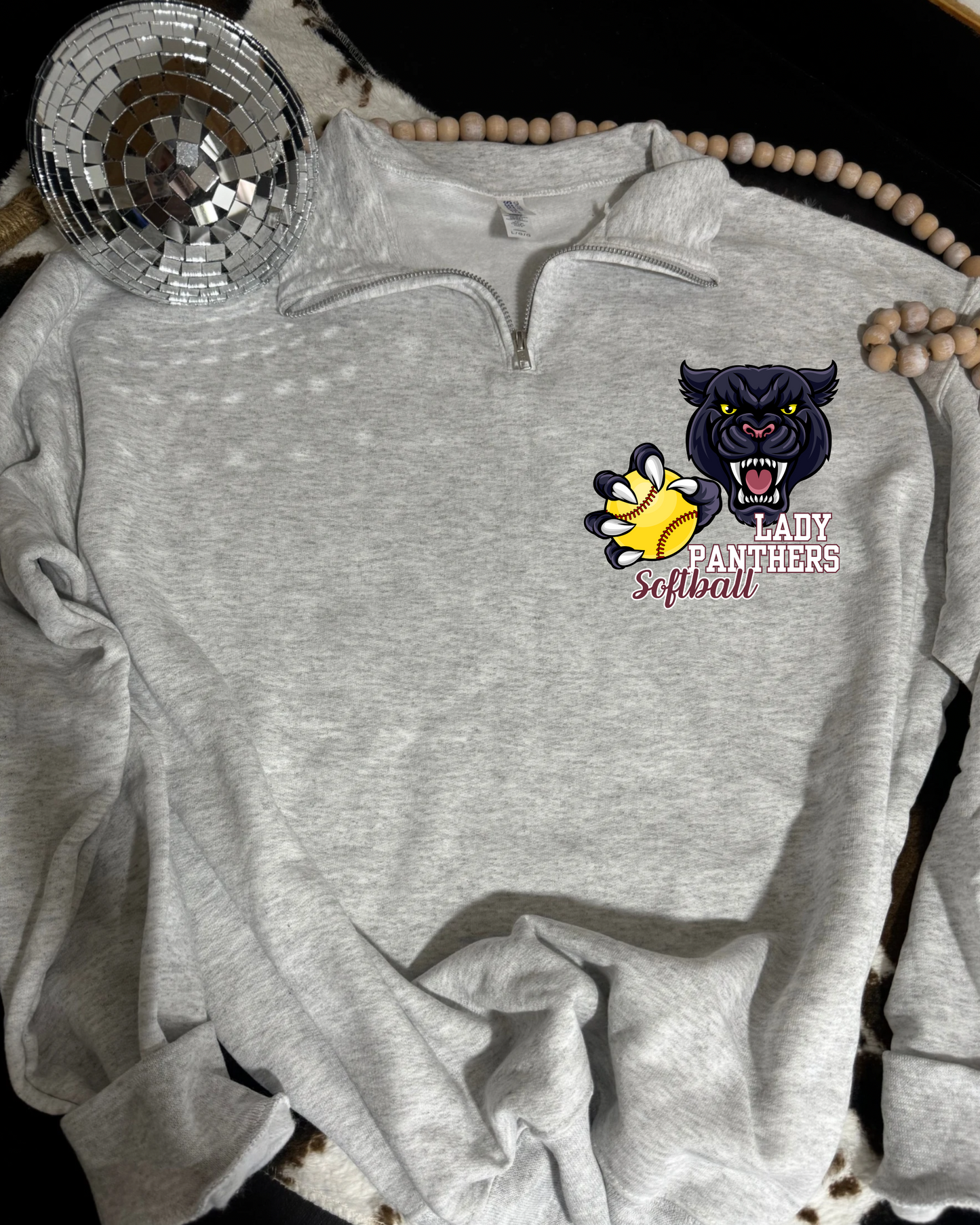 *Lady Panther Softball 1/4 Zip*