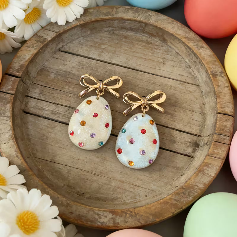 Bow Drop Earrings