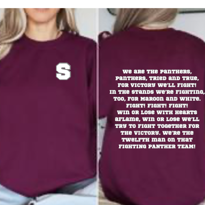 *Panther Fight Song Pullover*
