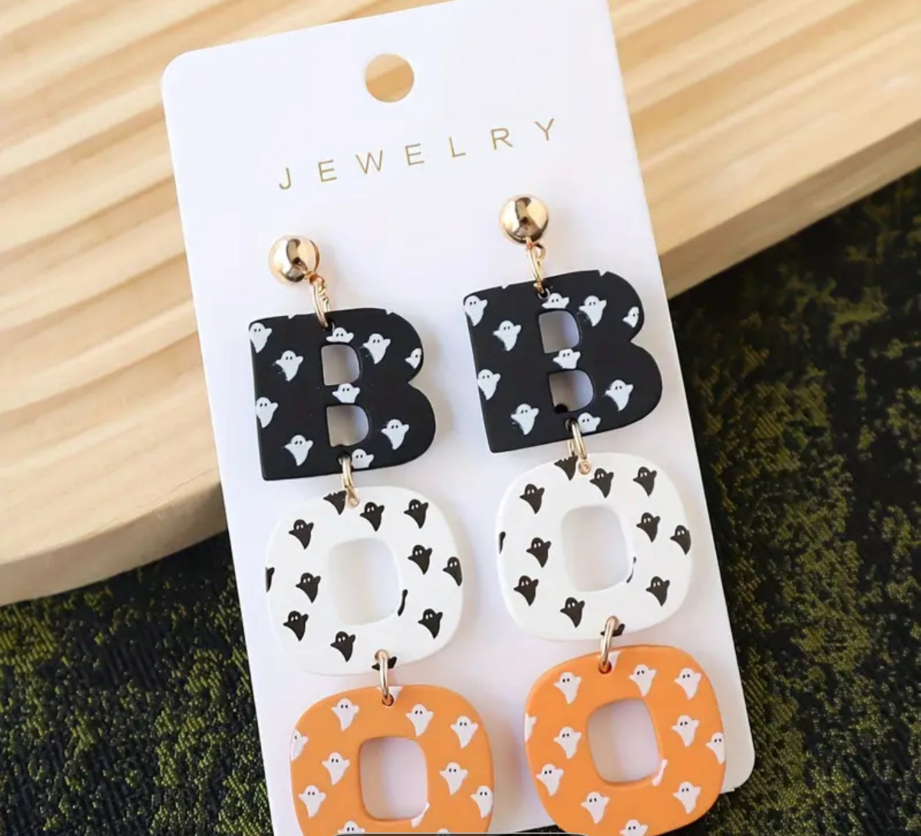 B O O Earrings