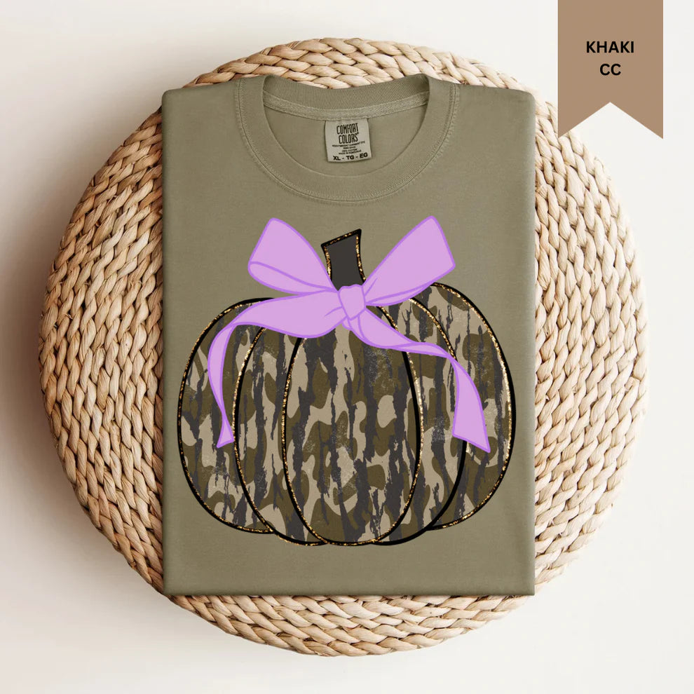*Camo Pumpkin Tee*