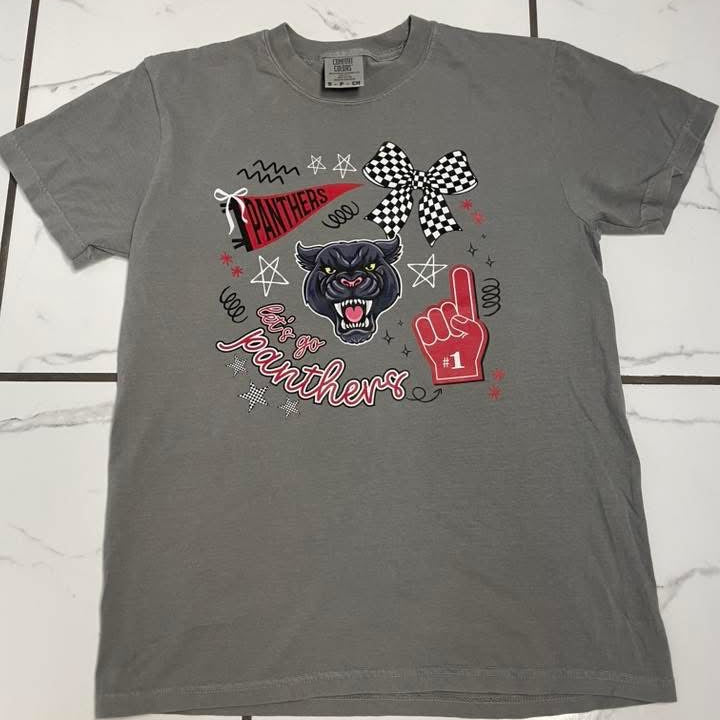 Panthers Doodle Tee