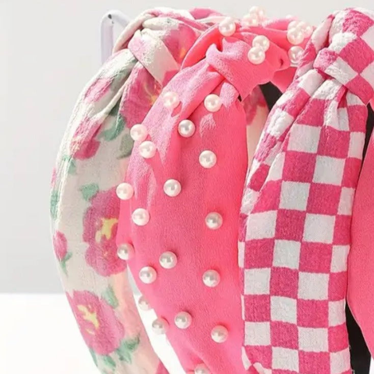 Floral Knot Headbands