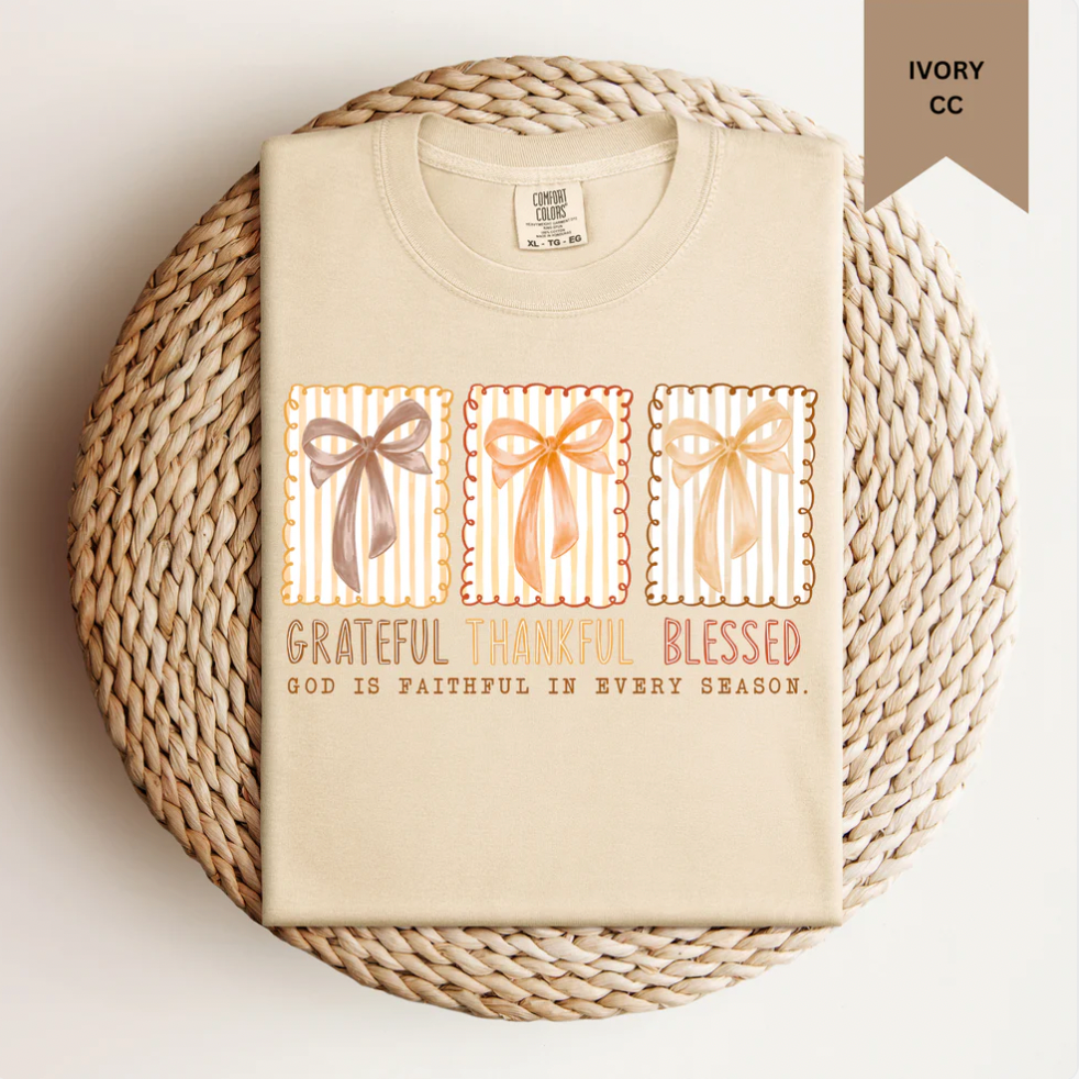 *Grateful Thankful Blessed Tee*