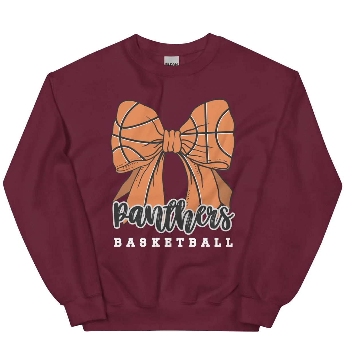 *Panthers Basketball Bow*