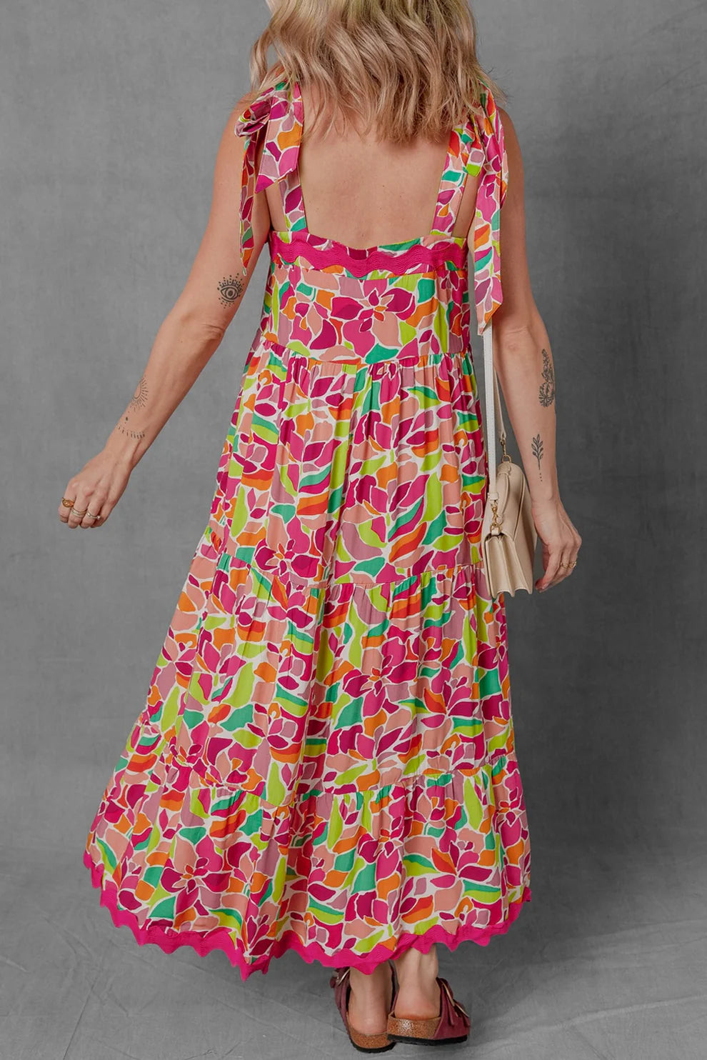 *Abstract Maxi Dress*
