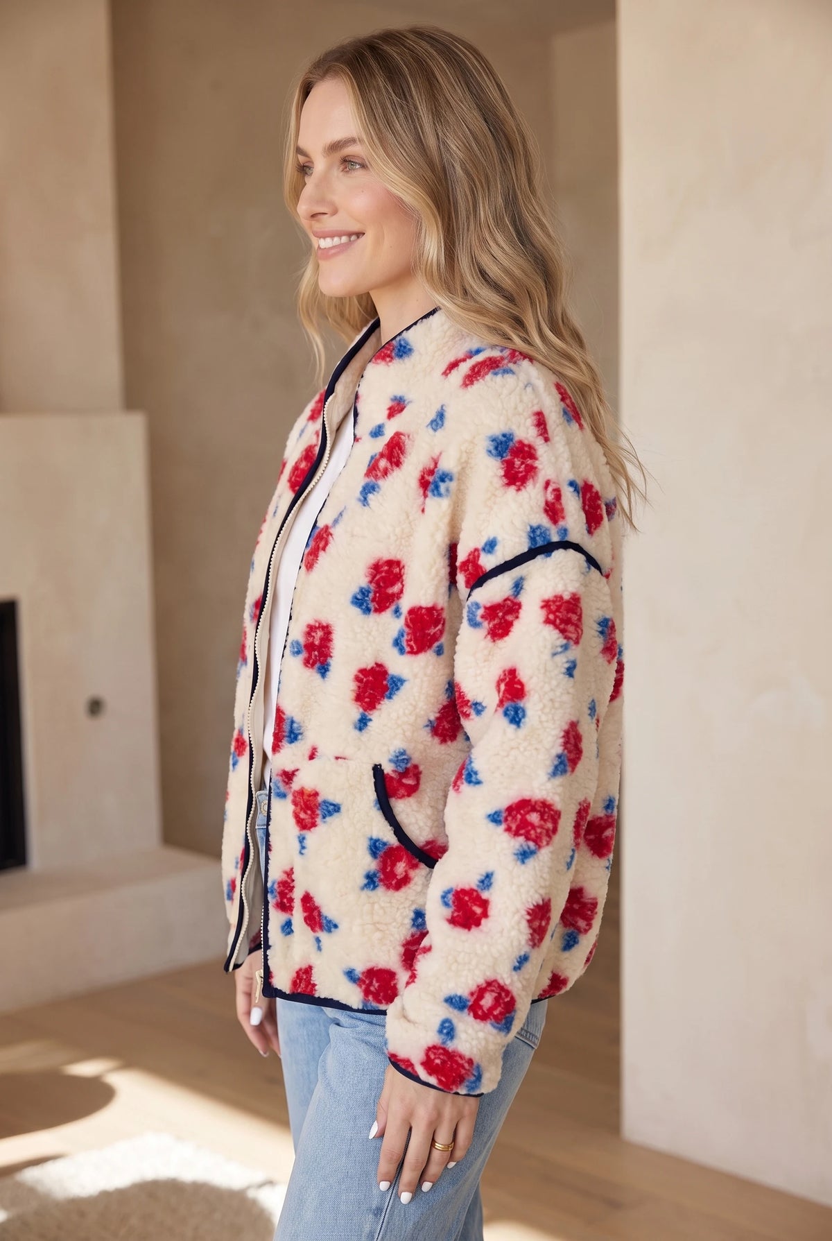 *Americana Rose Sherpa*