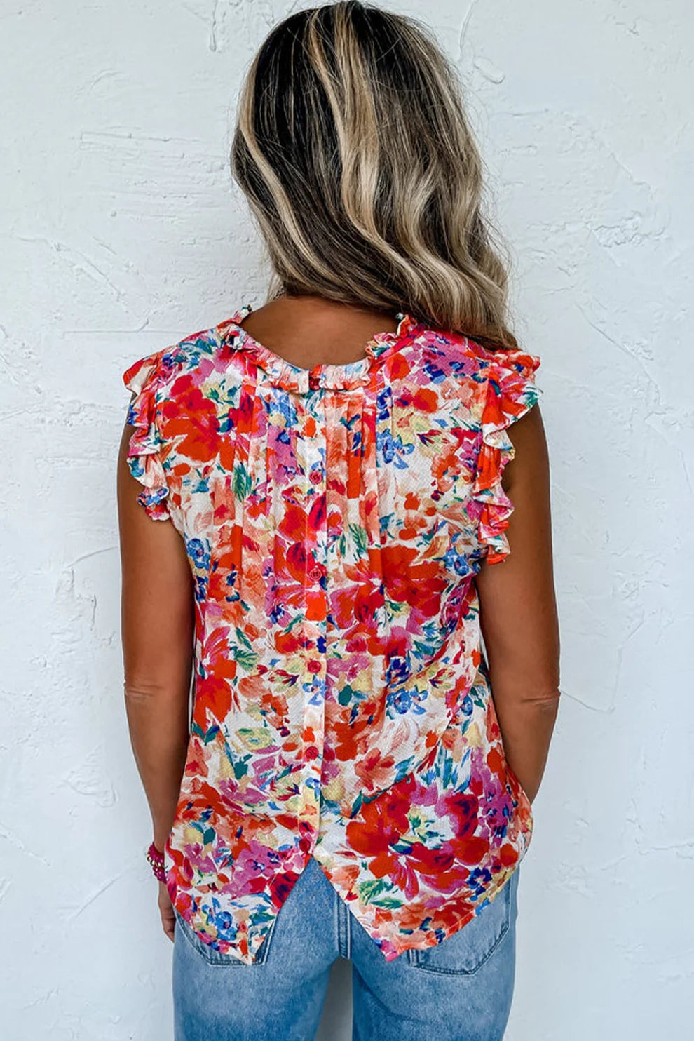 *Frills & Flowers Top*