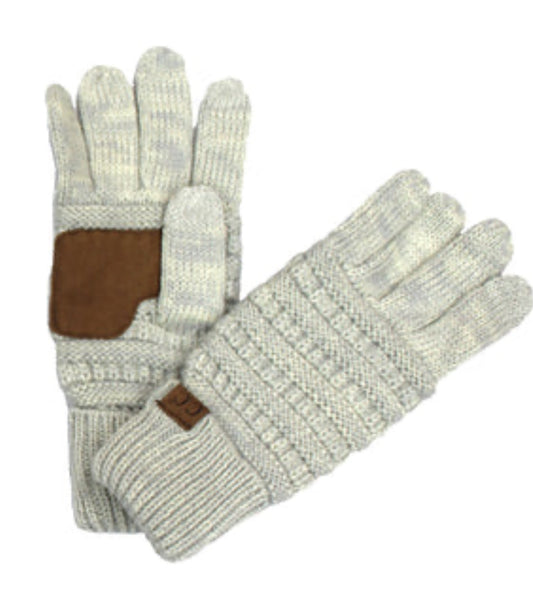 CC Two-Tone Touchscreen Gloves