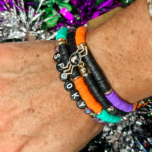 Halloween Stacker Bracelets