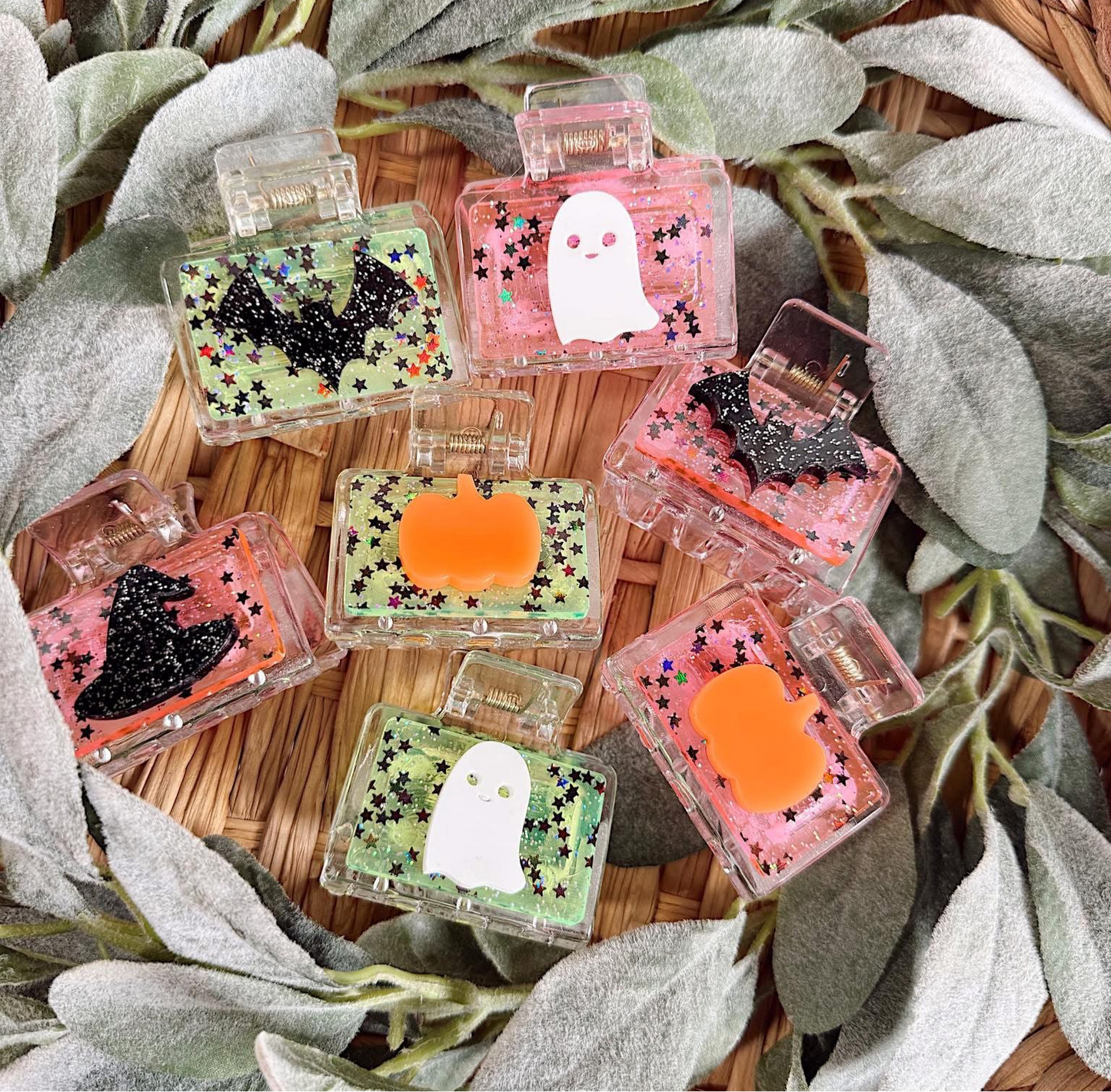 Halloween Mini Claw Clips