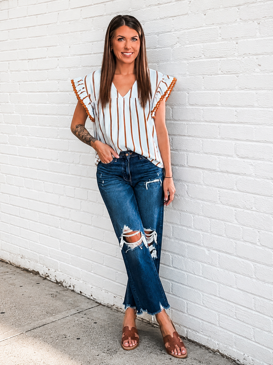 Saylor Striped Top