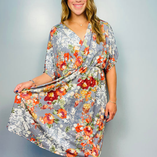 Fun in Floral Dress