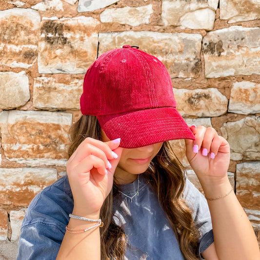 Corduroy Cap