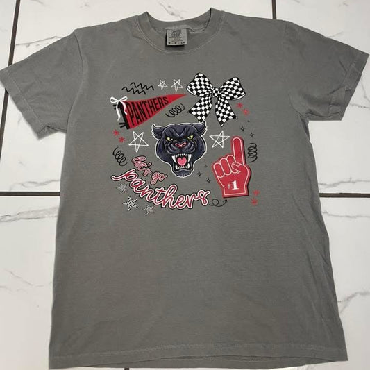 Panthers Doodle Tee