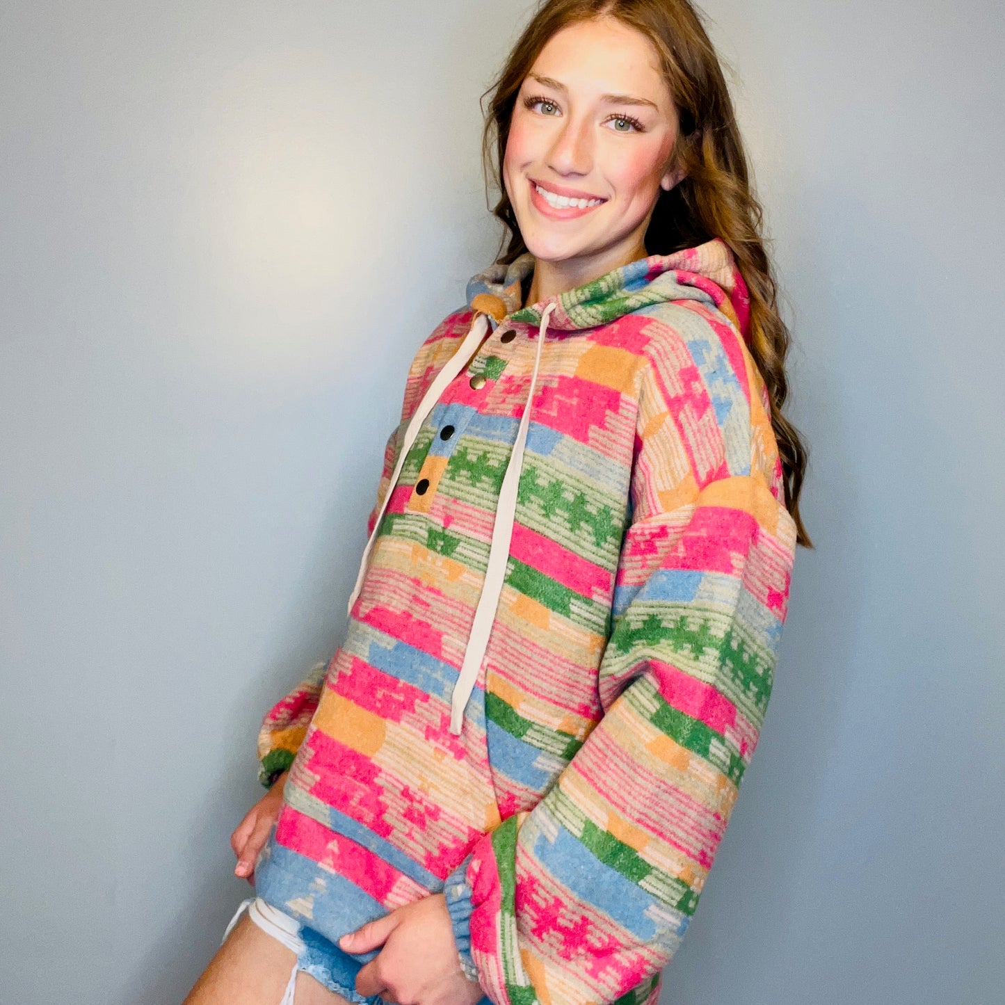 Best Days Aztec Hoodie