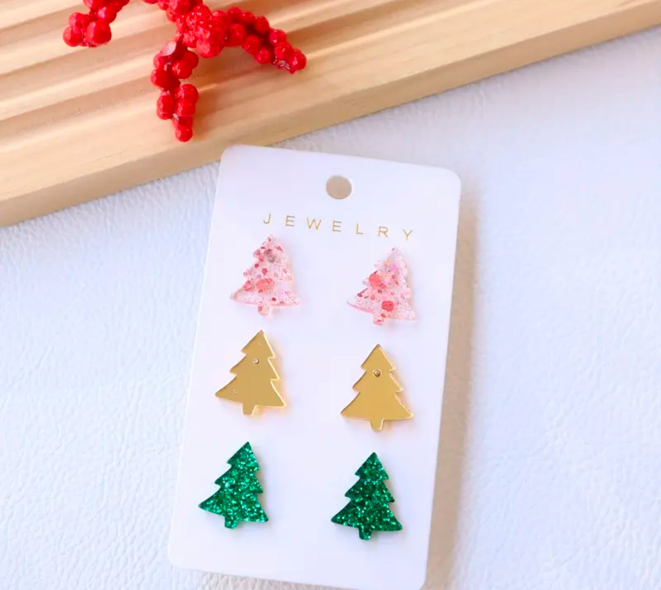 Christmas Tree Earring Trios