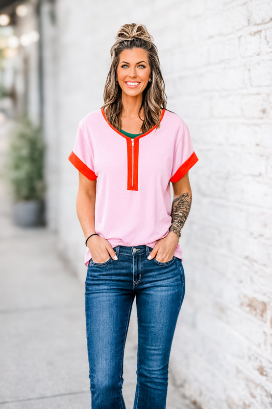 Coral Crush Top
