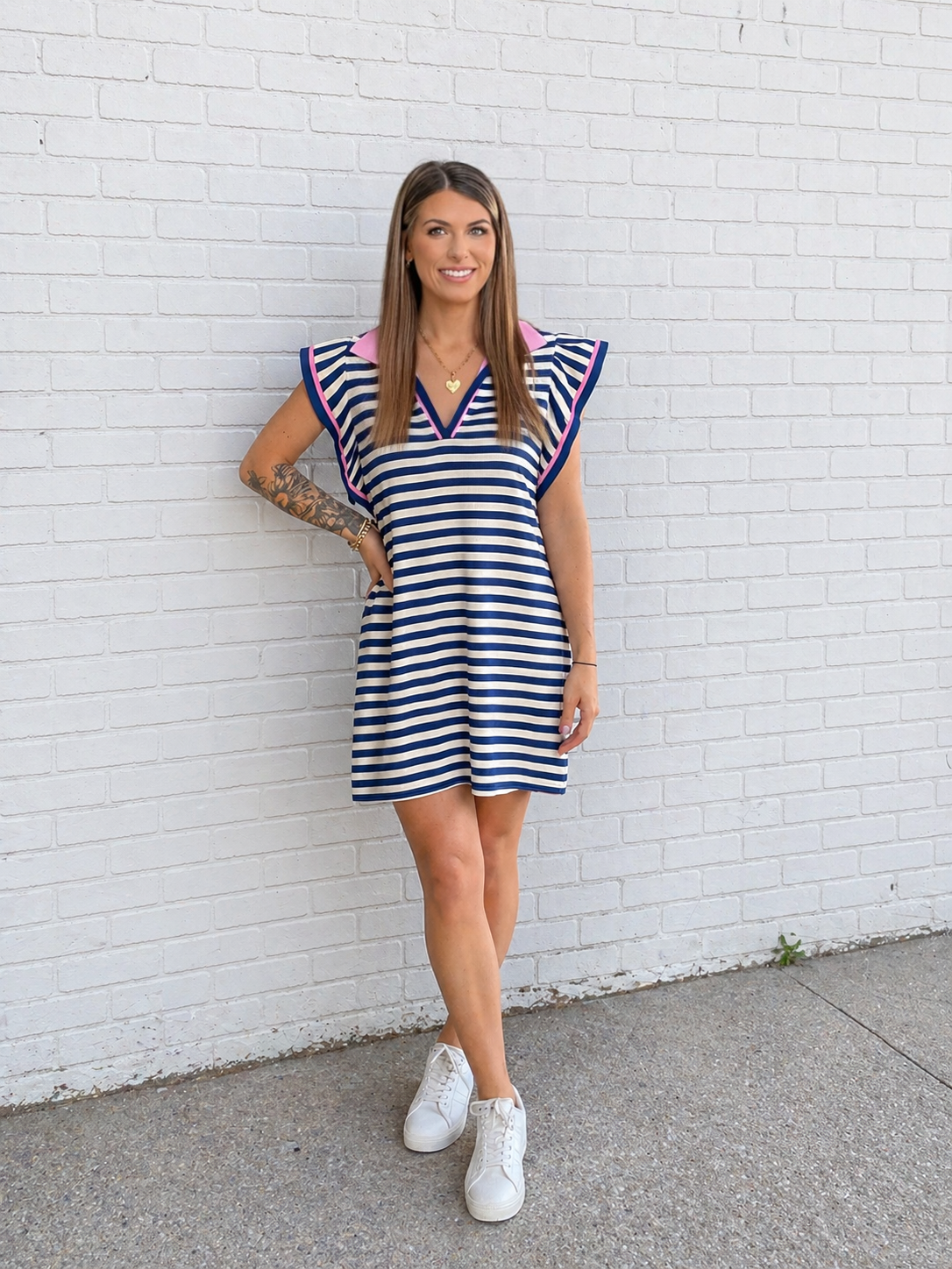 Quinn Stripe Dress
