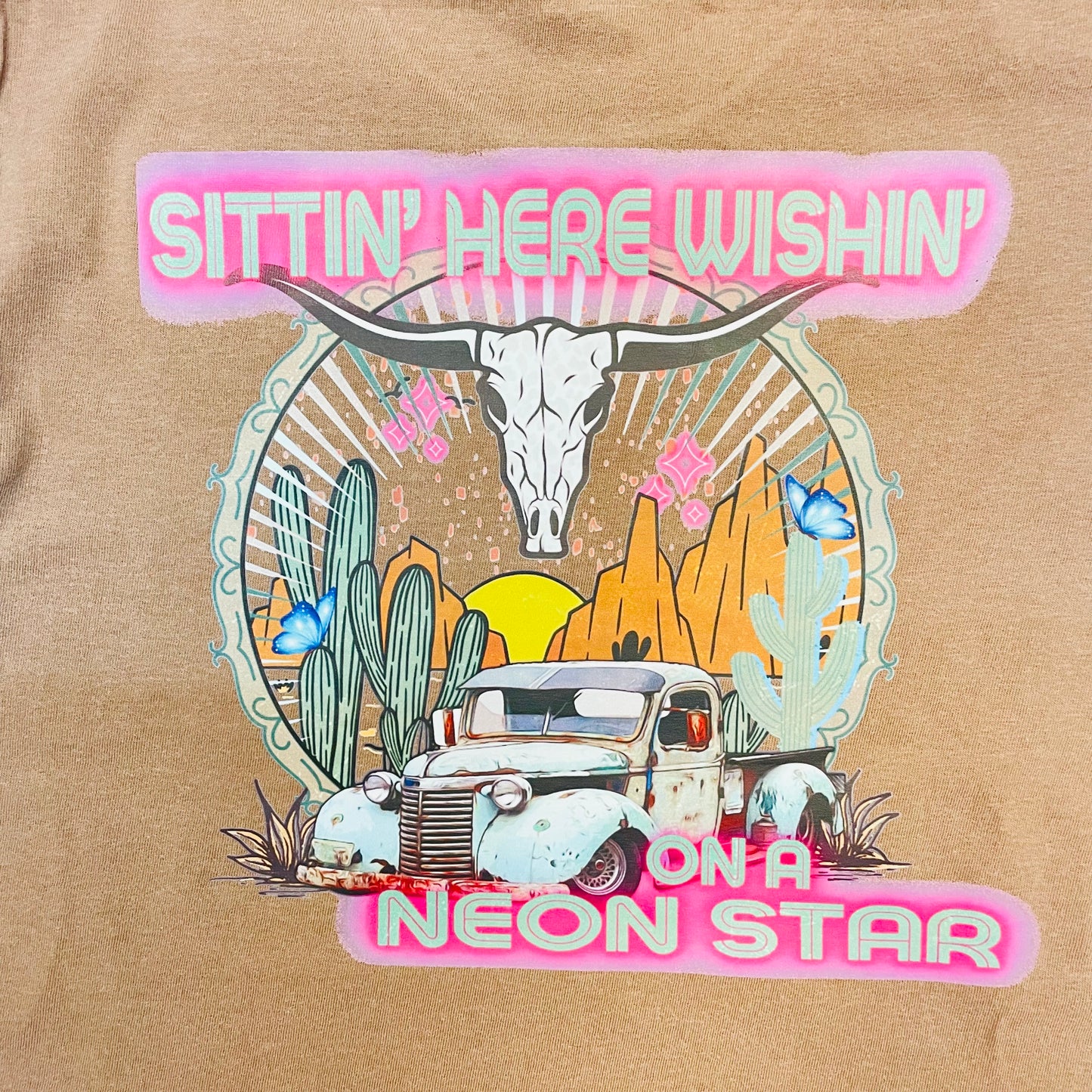 Neon Star Tee