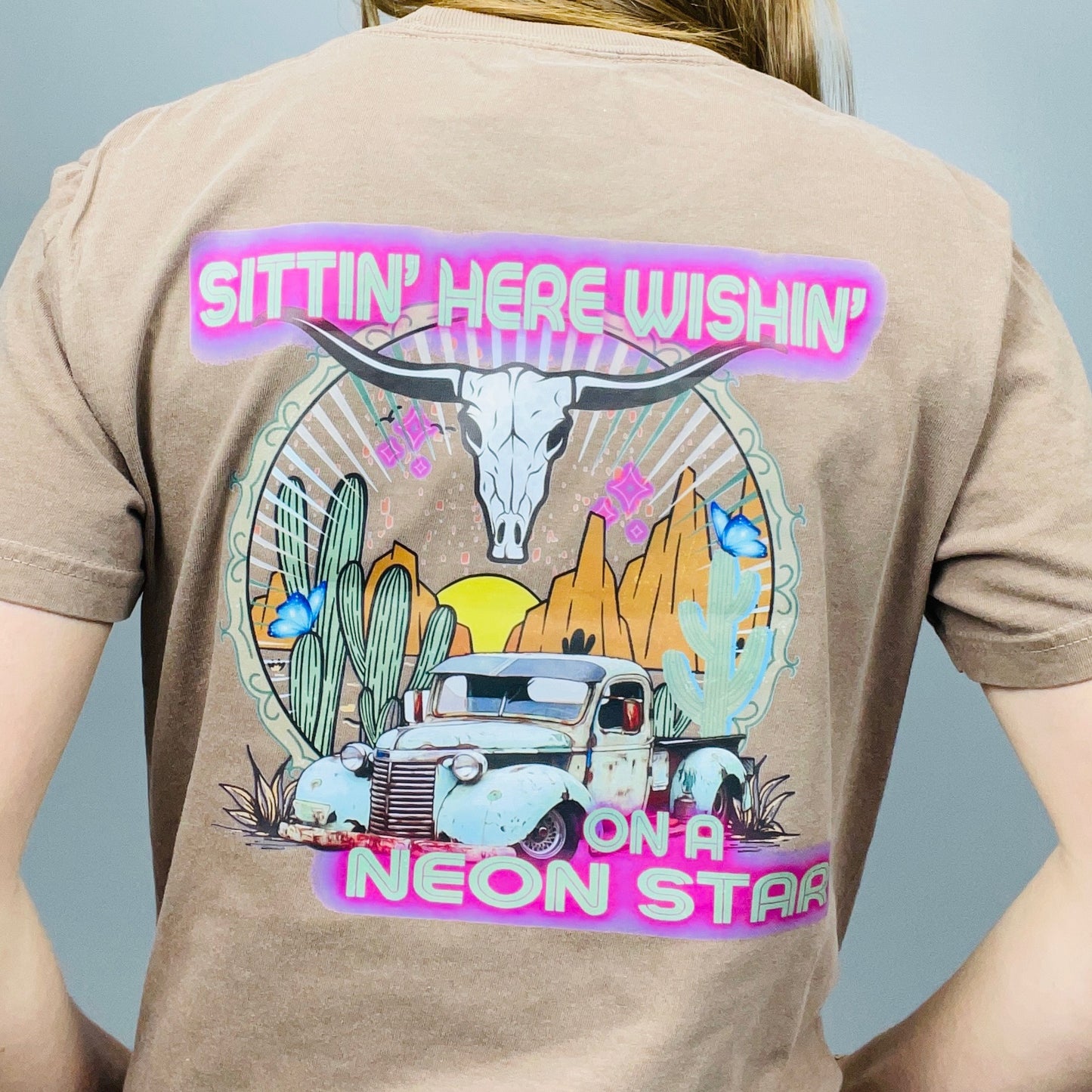 Neon Star Tee