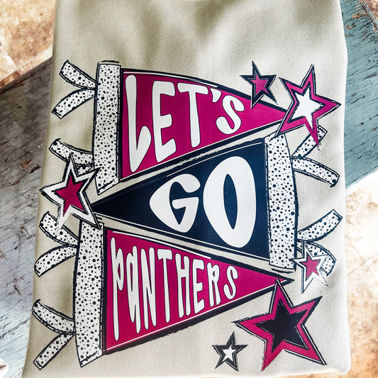 Let's Go Panthers Sweatshirt