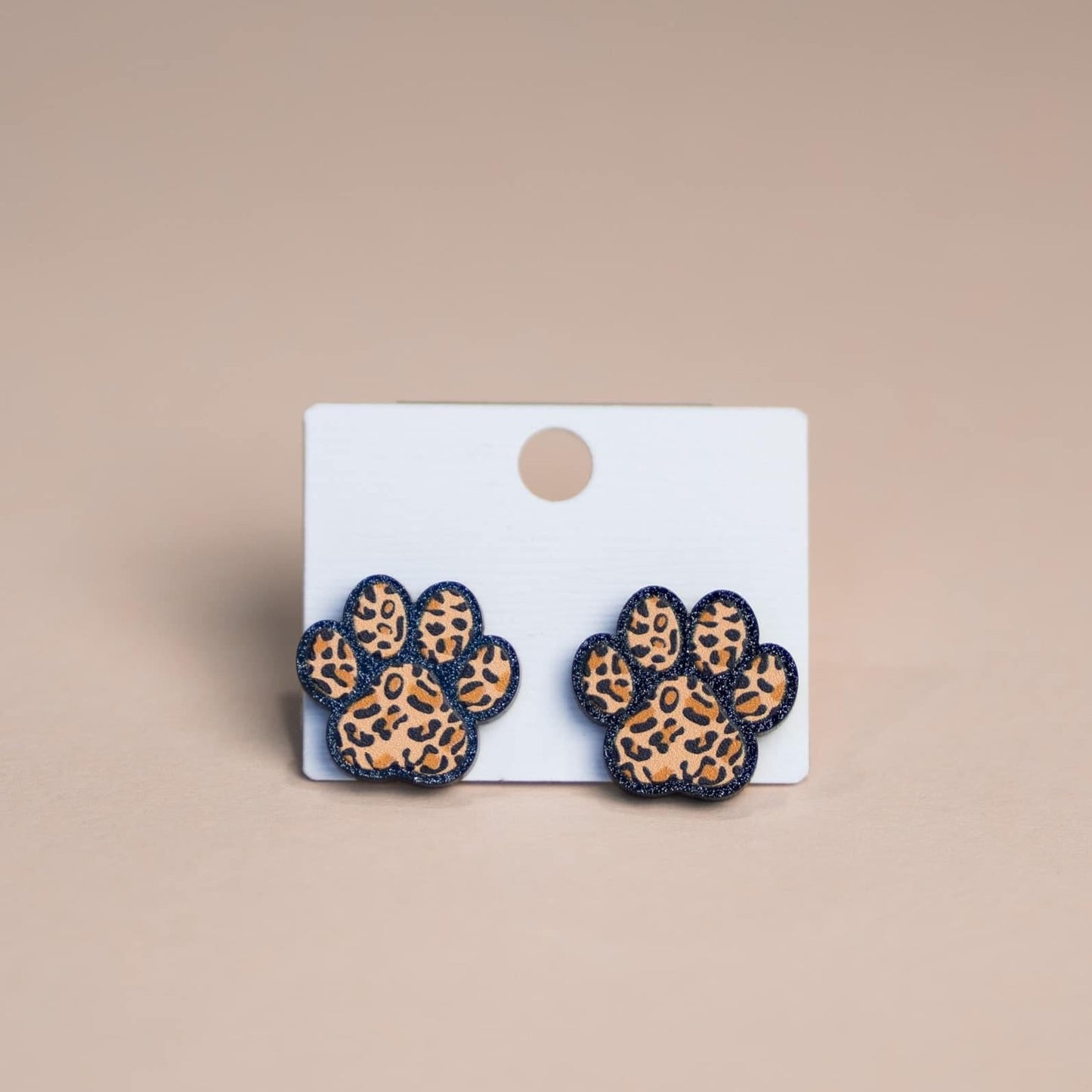 Leopard Paw Earrings