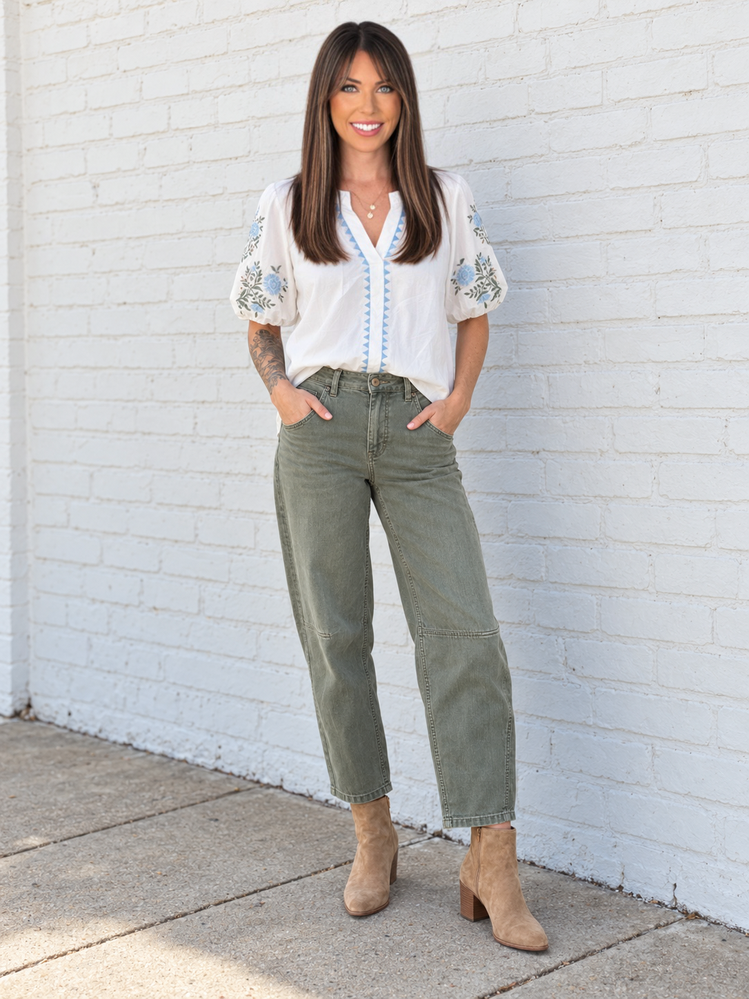 Autumn Blooms Top