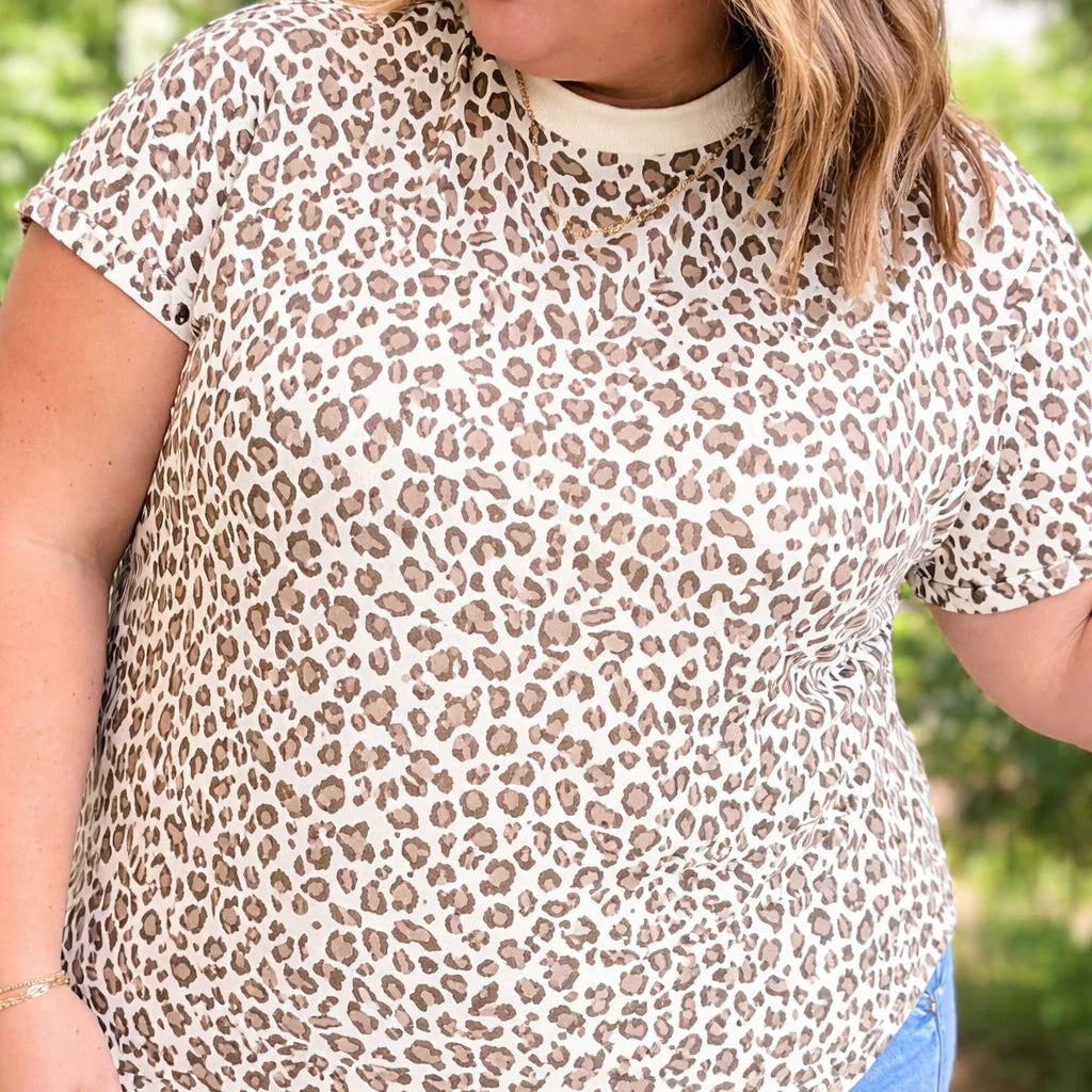 *Leopard Plus Top*