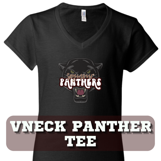 Panther VNeck tee