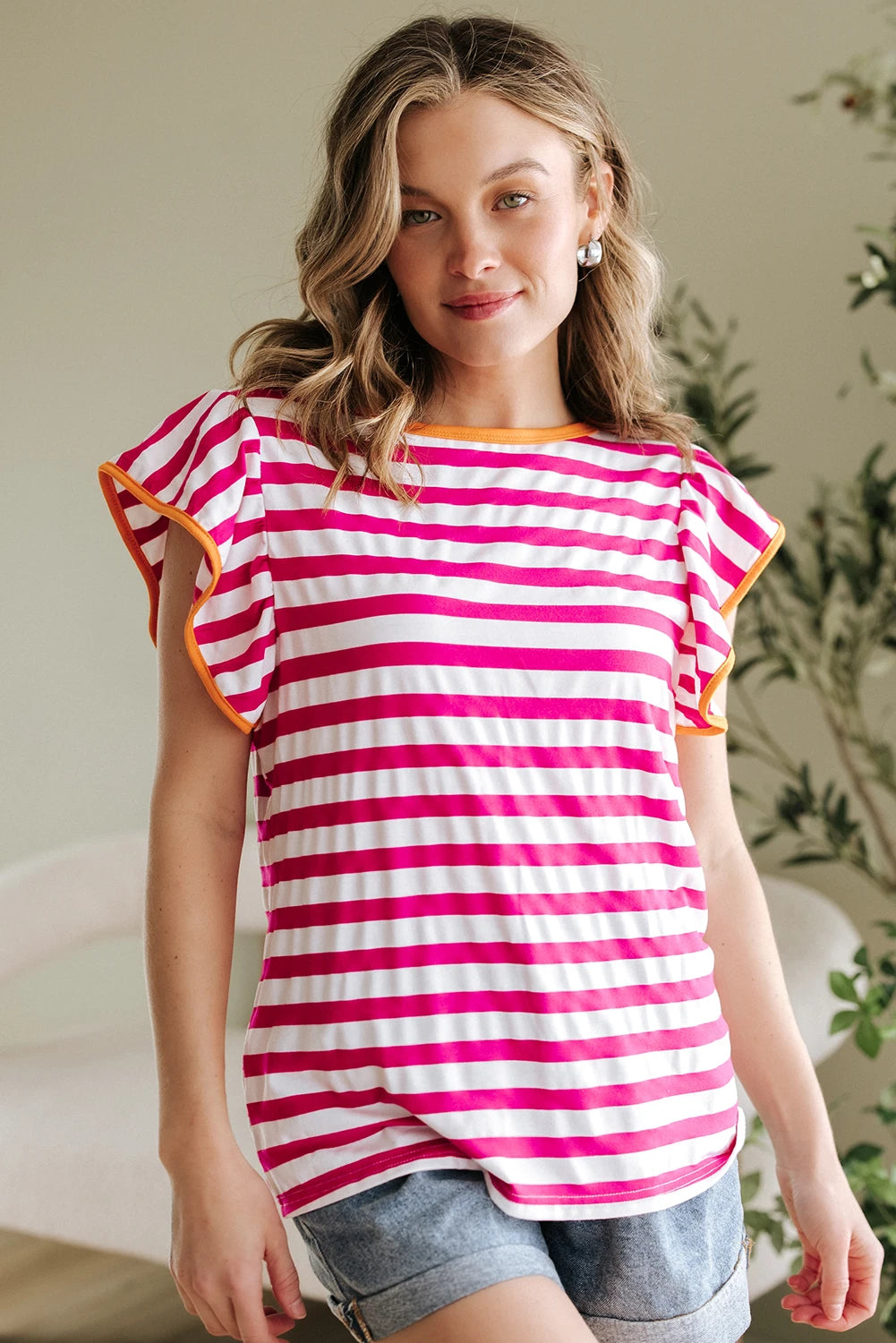 Palm Springs Stripe Top