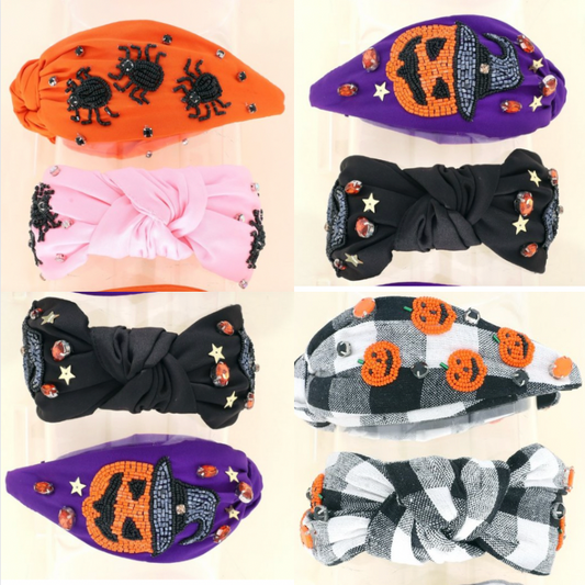 Halloween Beaded Headbands