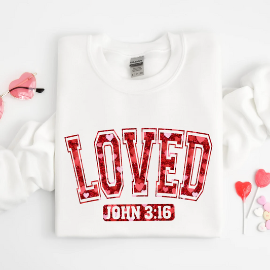 Loved John 3:16 Youth Tee