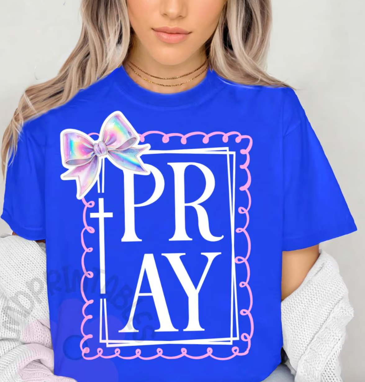*Pray Stamp Tee*