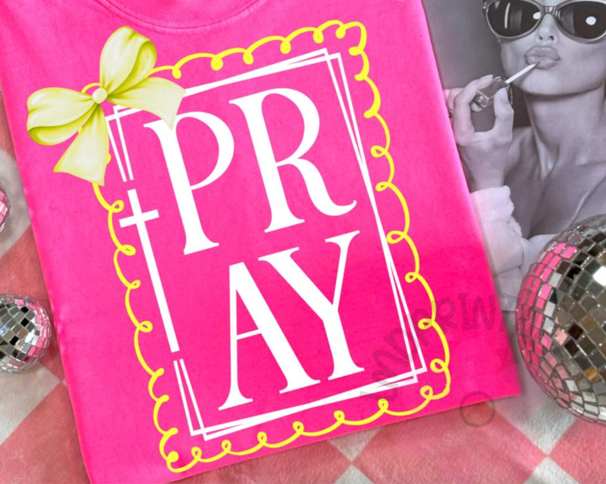 *Pray Stamp Tee*