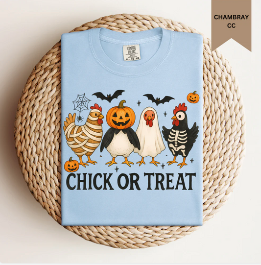 *Chick or Treat Tee*