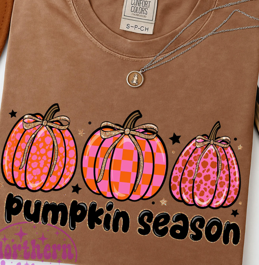 *Pink Pumpkin Season Trio*