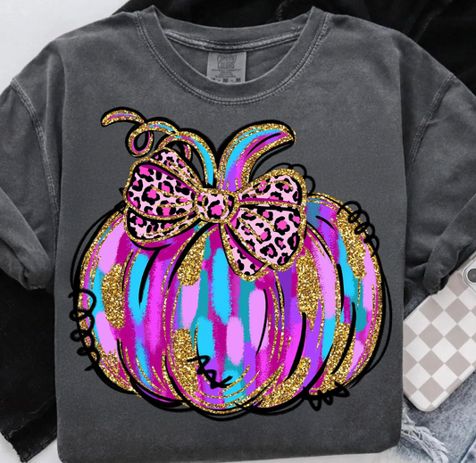 *Gold Painted Pumpkin*