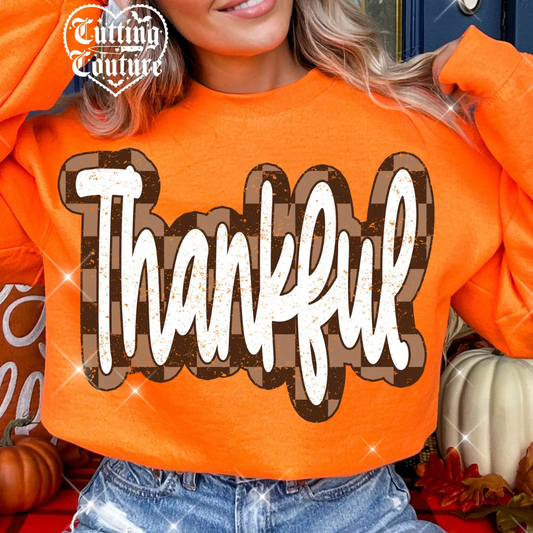 *Checkered Thankful*
