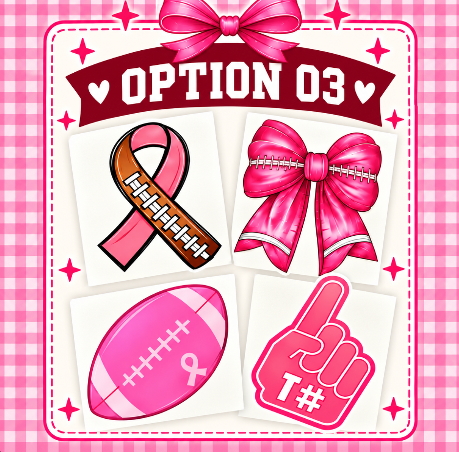 Pink Out Tattoo Set