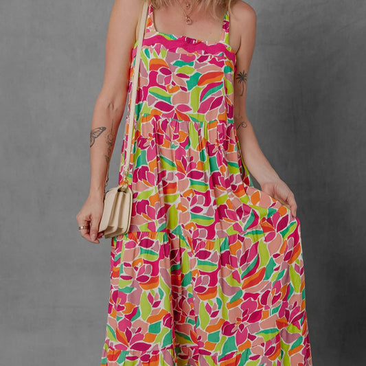 *Abstract Maxi Dress*
