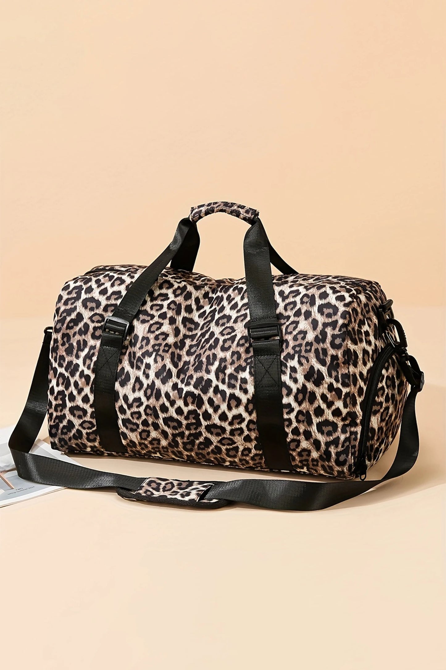*Leopard Duffle Bag*