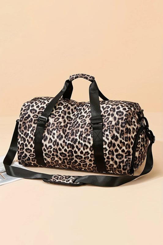 *Leopard Duffle Bag*