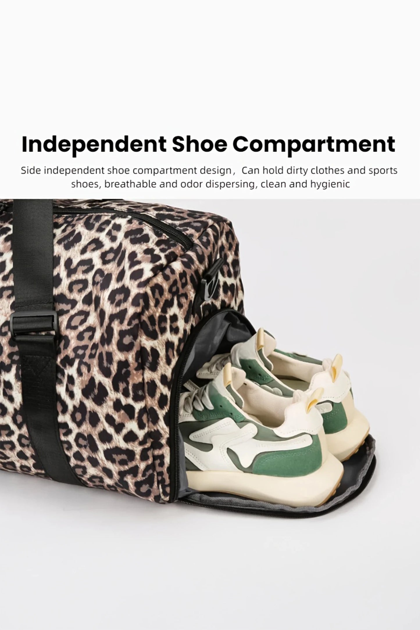 *Leopard Duffle Bag*