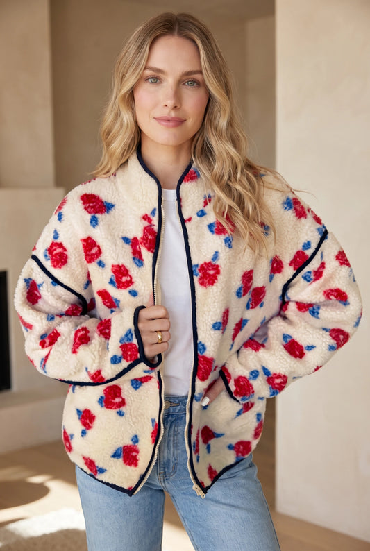 *Americana Rose Sherpa*