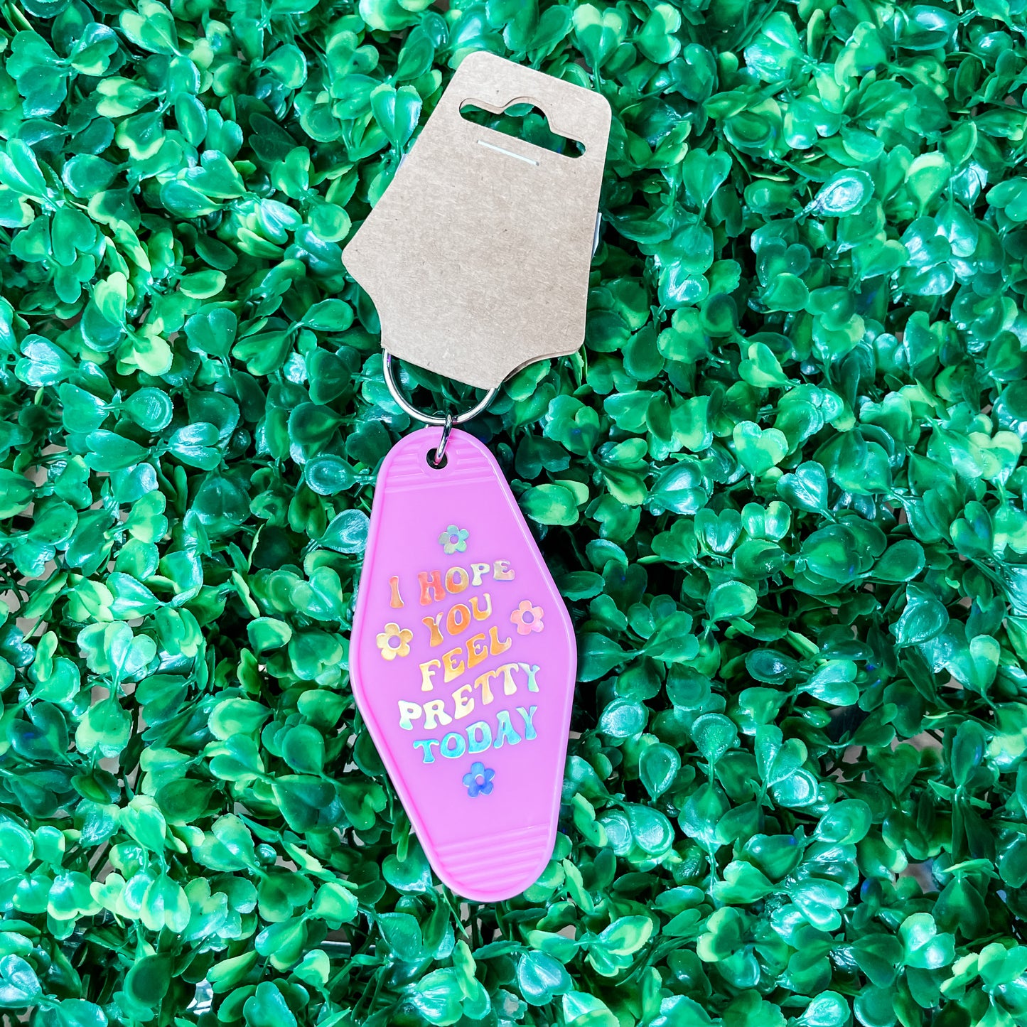 Feel Pretty Keychain