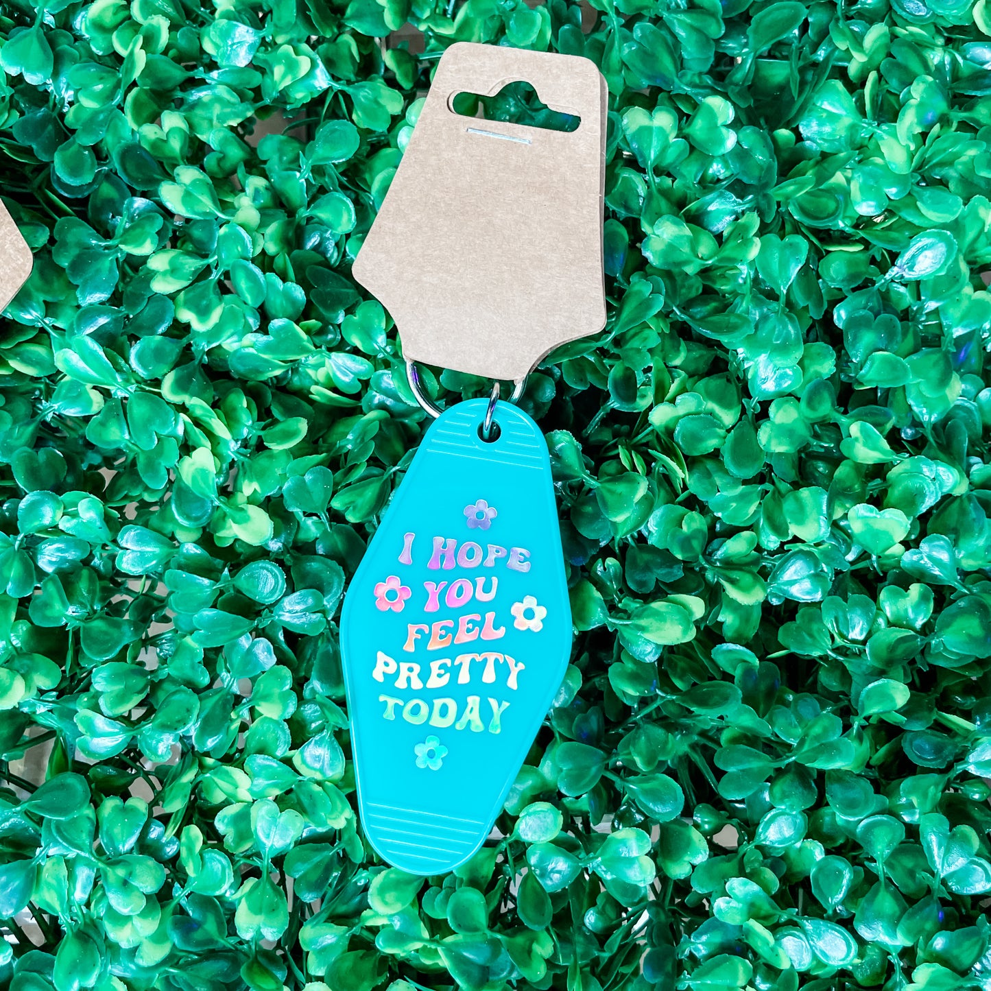 Feel Pretty Keychain