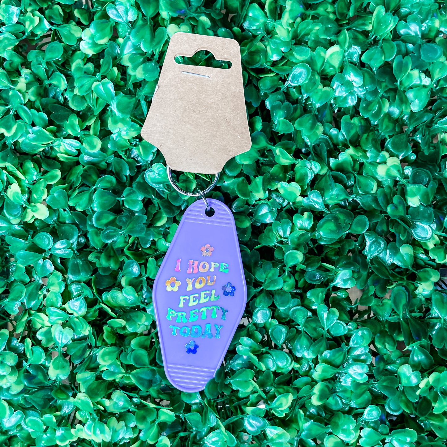 Feel Pretty Keychain