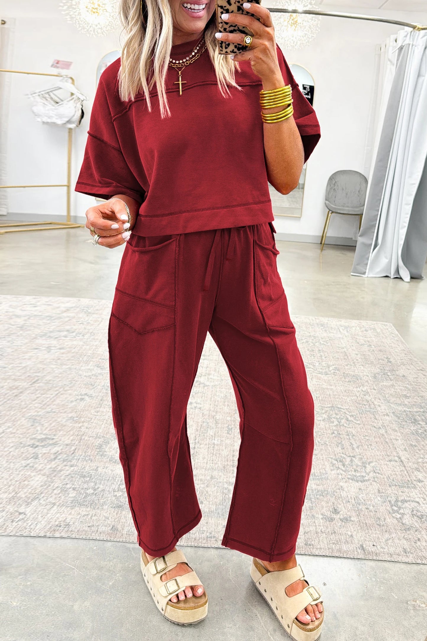 *Barrel Pant Set*