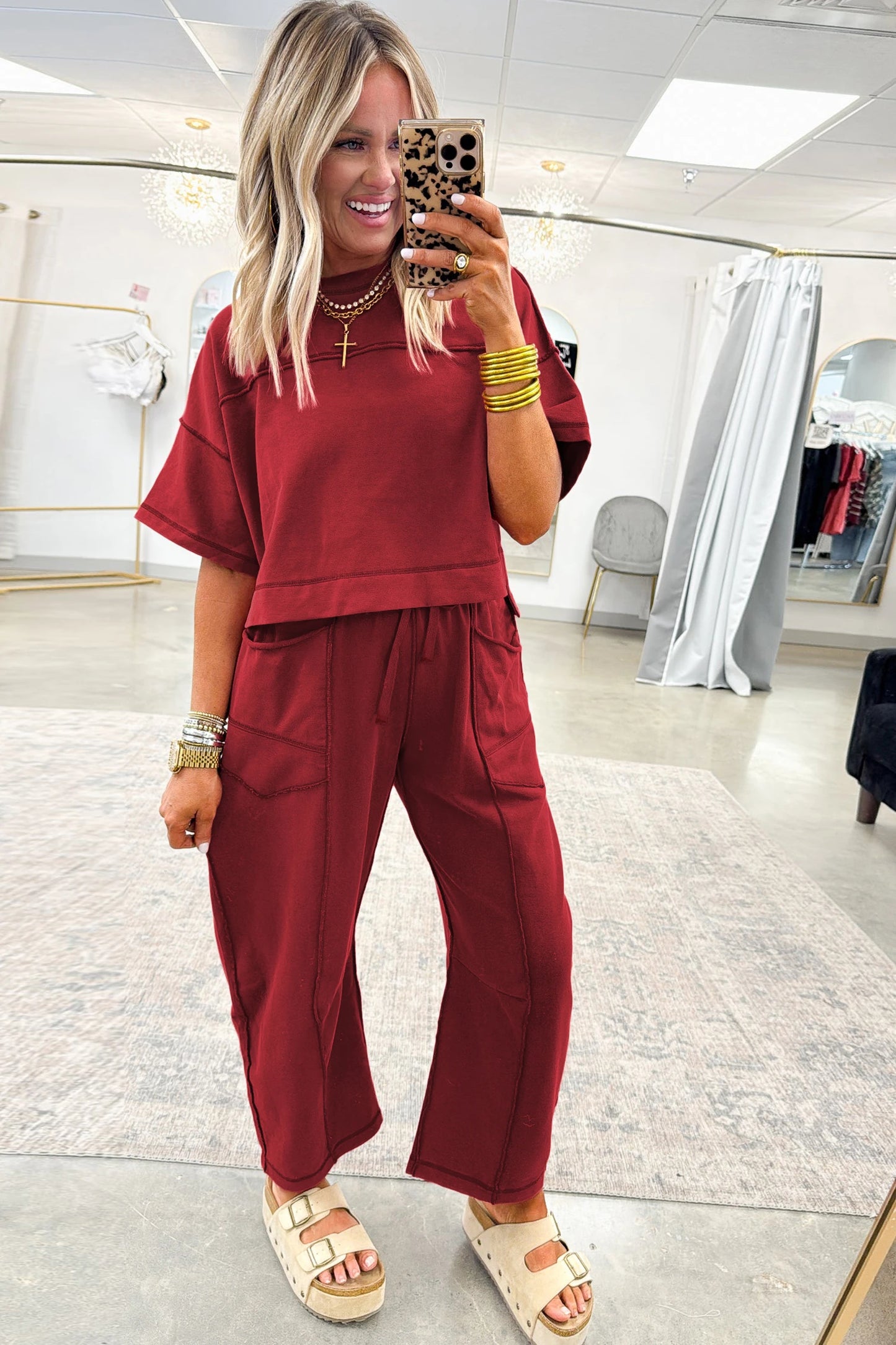 *Barrel Pant Set*